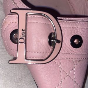 COPY - Dior Cloth Ballet Flats Pink